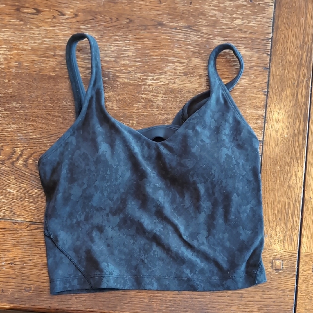 Lululemon athletica Dark Patterned Align Tank Top